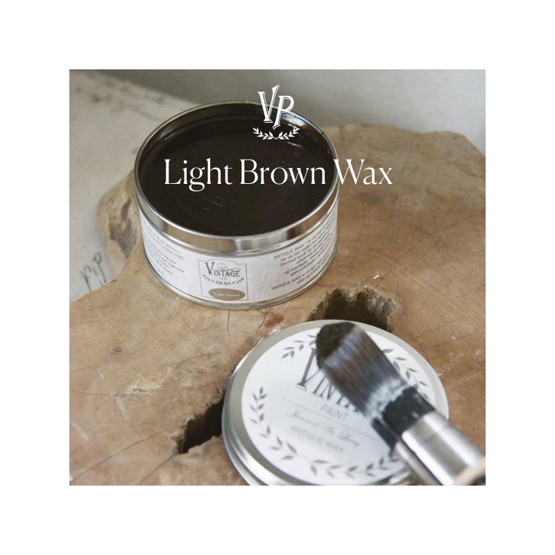 Cire Vintage Paint Marron - Antique Wax Light Brown 300ml
