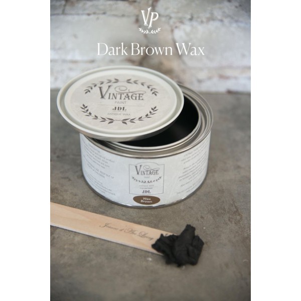 Cire Vintage Paint Marron Foncé - Antique Wax Dark Brown 300ml