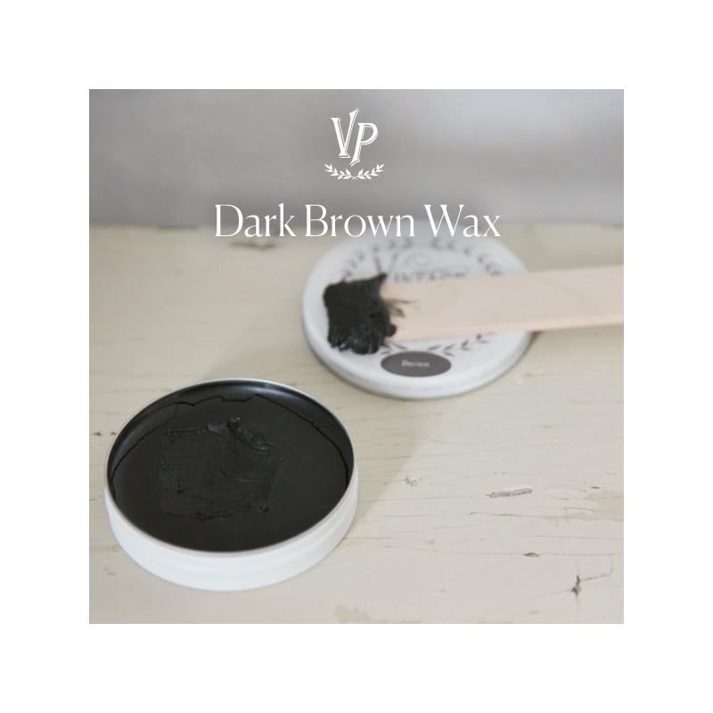 Cire Vintage Paint Marron Foncé - Antique Wax Dark Brown 35gr