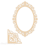 Chipboard bois Crafter's Companion Rose Garden