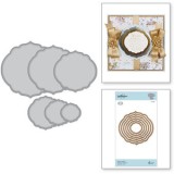 Dies découpe gaufrage Spellbinders Curvy Labels S4-930
