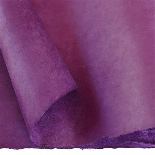 lokta lamaLi violet Papier népalais 
