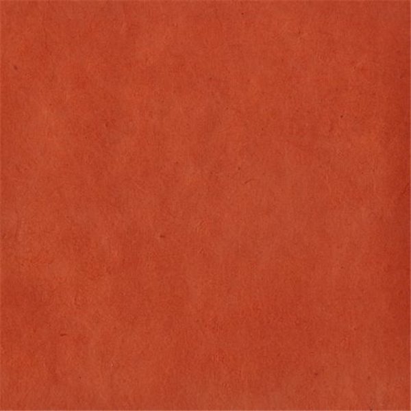 Papier népalais lokta Lamali ocre rouge