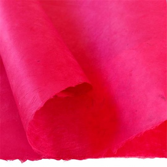 Papier népalais lokta Lamali rose fuschia