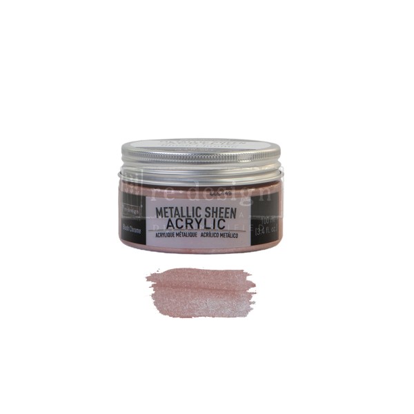 Peinture acrylique Metallic Sheen Blush Chrome