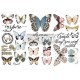 Transfert pelliculable Redesign Papillon Collection 15x30cm