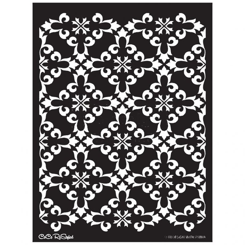 Pochoir décoratif Redesign Gothic Trellis Collection CECE 45x65cm