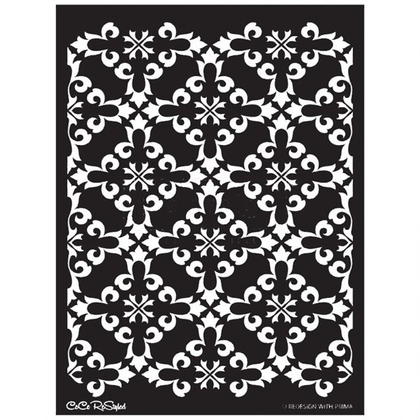 Pochoir décoratif Redesign Gothic Trellis Collection CECE 45x65cm