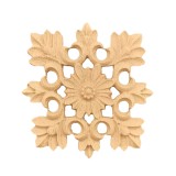 Moulure décorative centre carré floral 6,5cmx6,5cm