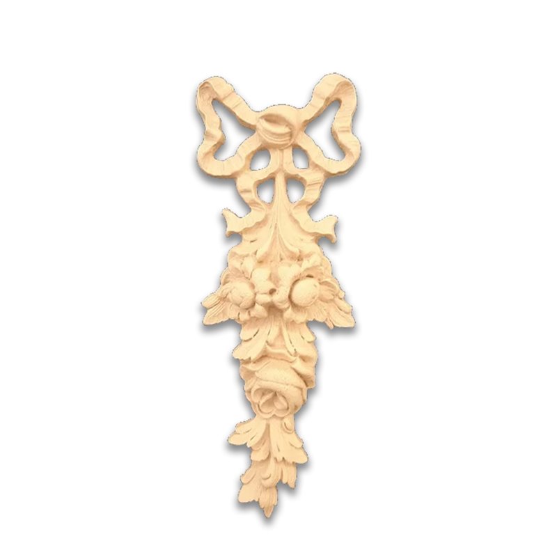 Moulure Woodubend Guirlande de fleurs 8x26cms