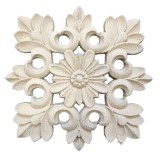 Moulure décorative centre carré floral 11,2cm Woodubend 