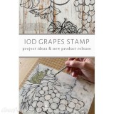 Tampons IOD Clear Stamps Grapes