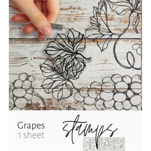 Tampons IOD Clear Stamps Grapes