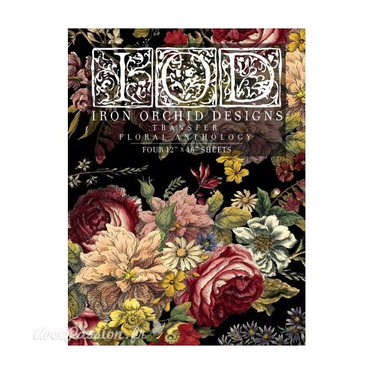 Transfert pelliculable IOD Floral Anthology