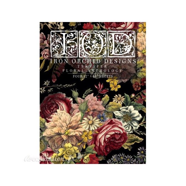 Transfert pelliculable IOD Floral Anthology