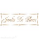 Pochoir décoratif Vintage 032 Garden Fleurs S