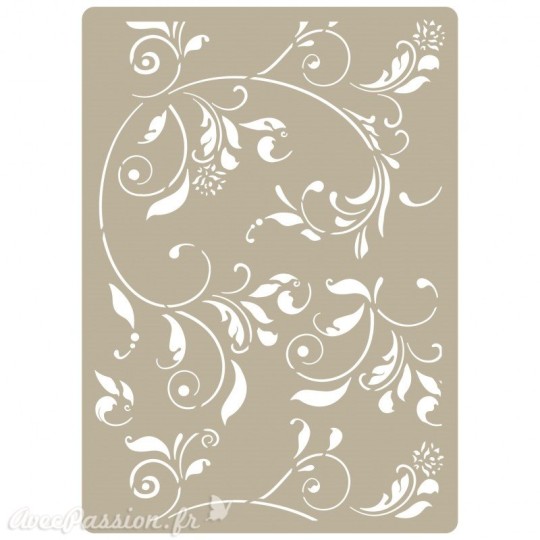 Pochoir décoratif MYA Embossing 075 Floral S