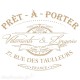 Pochoir décoratif Vintage 225 Pret a Porter M
