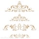 Pochoir décoratif Bordure 032 Two Models S 20 x 20 cm - design 15,2 x 14,8 cm