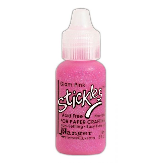 Colle pailletée Stickles Ranger Glam Pink 18ml 