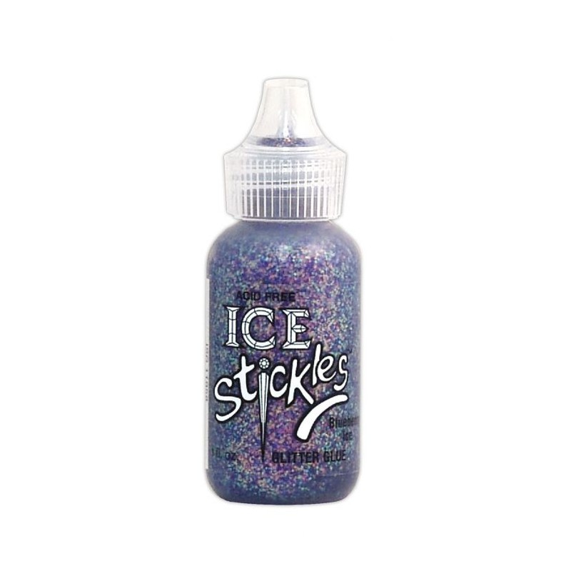 Ice Stickles Ranger colle pailletée Blueberry 30ml