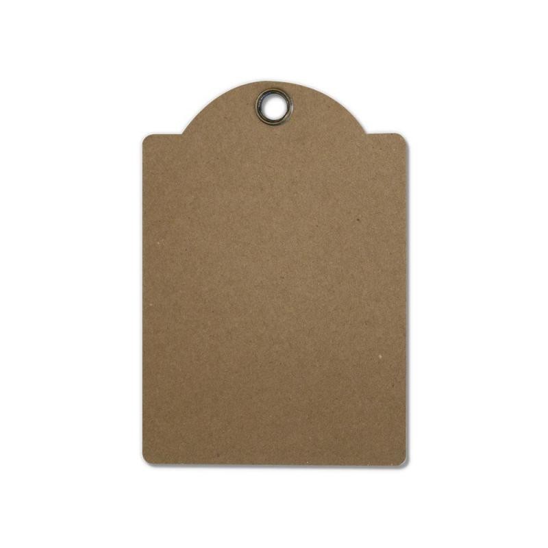 Tag brut Stamperia Set de 4 tag craft 10x14,5cm