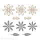 Dies découpe gaufrage Spellbinders Glimmer Daisy Hot Foil Plate & Die