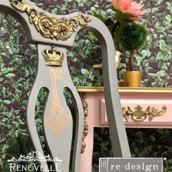 Moule ReDesign en silicone Baroque Swirls arabesque