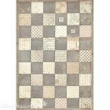 Papier de riz Alice chessboard Stamperia A4