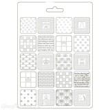 Moule souple Stamperia Alice patchwork A5