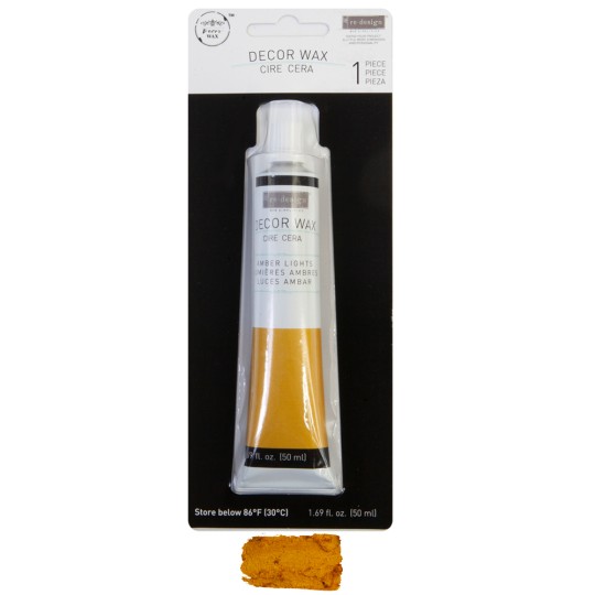 Cire métallique Wax paste ReDesign doré amber lights 50ml