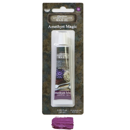 Cire antique Art Alchemy brillance violet Amethyst Magic 20ml