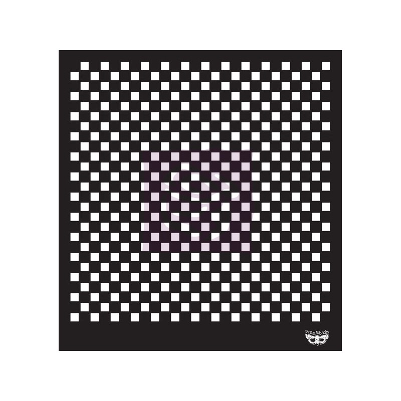 Pochoir décoratif Checkered Carreaux 30x30cm