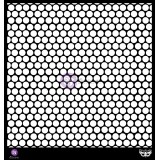 Pochoir décoratif fond Honeycomb Nid d'abeille 30x30cm