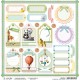 Feuille scrapbooking Ciao Bella Height & Weight 30x30 double face