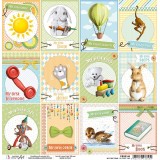 Feuille scrapbooking Ciao Bella My First Time 30x30 double face