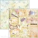 Feuille scrapbooking Ciao Bella Poemes d’Amour 30x30 double face