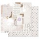 Papier Scrapbooking Pretty Pale Collection 30x30cm assortiment