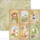 Papier scrapbooking Ciao Bella Aesop's Fables 12fe 15x15 assortiment