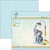 Papier scrapbooking Ciao Bella My First Year Vol.1 12fe 30x30 assortiment