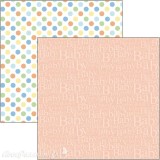 Papier scrapbooking Ciao Bella My First Year Vol.1 12fe 30x30 assortiment