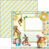 Papier scrapbooking Ciao Bella My First Year Vol.1 12fe 30x30 assortiment
