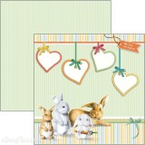 Papier scrapbooking Ciao Bella My First Year Vol.1 12fe 30x30 assortiment
