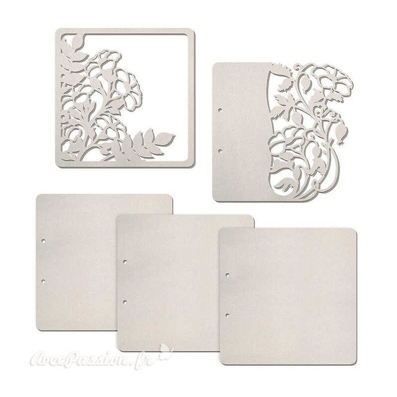 Album photo Ciao Bella Violettes 5 cartons 22x22cm