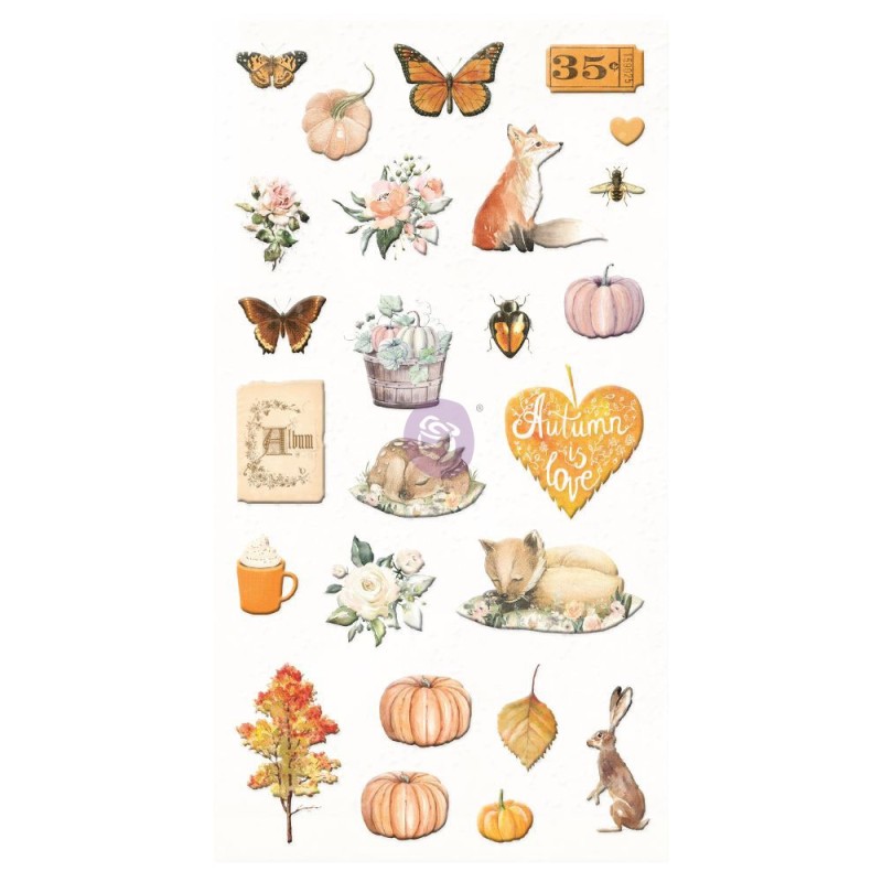Puffy Stickers Autumn Sunset Collection