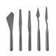 Spatules en plastique 5p