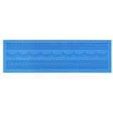 Moule silicone Mya Dentelle longue 3 lignes 12x39cm 002