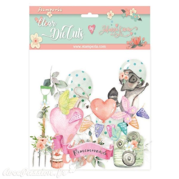 Die Cuts Clear Celebration Stamperia 