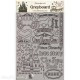 Chipboard carton Sleeping Beauty chateau Stamperia A4
