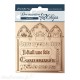 Chipboard carton Stamperia Sleeping Beauty citations